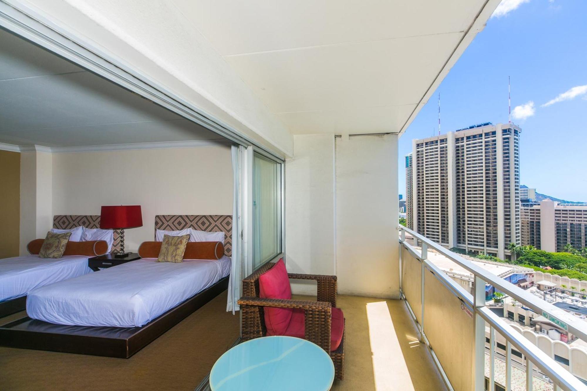 Ilikai Tower One Bedroom Lagoon View Waikiki Condos With Lanai & Free Wifi Honolulu Quarto foto